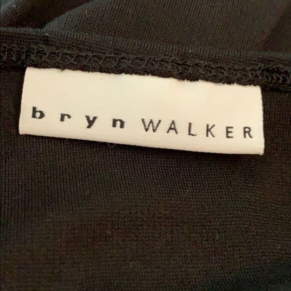 Bryn Walker Nada Asymmetrical Black Tunic - Picture 4 of 7